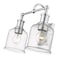 Z-Lite Bryant 2 Light Vanity, Chrome And Clear Seedy 734-2V-CH - alternate 5
